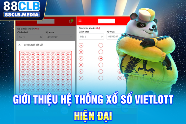 Xổ Số Vietlott Tại 88CLB, Kênh Tra Cứu KQXS Nhanh Nhất Giới thiệu hệ thống xổ số Vietlott hiện đại